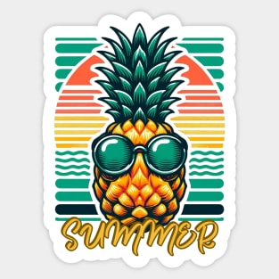 Pineapple Summer Sticker